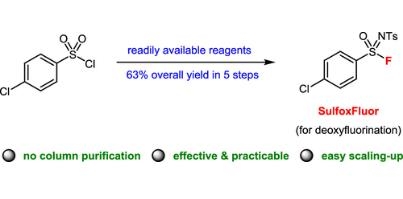 SulfoxFluor-enabled deoxyazidation of alcohols with NaN3